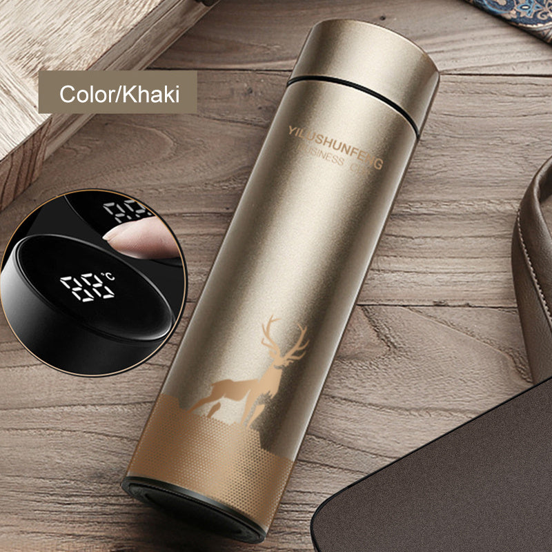 Stainless Steel Vacuum Flask Frosted Gift