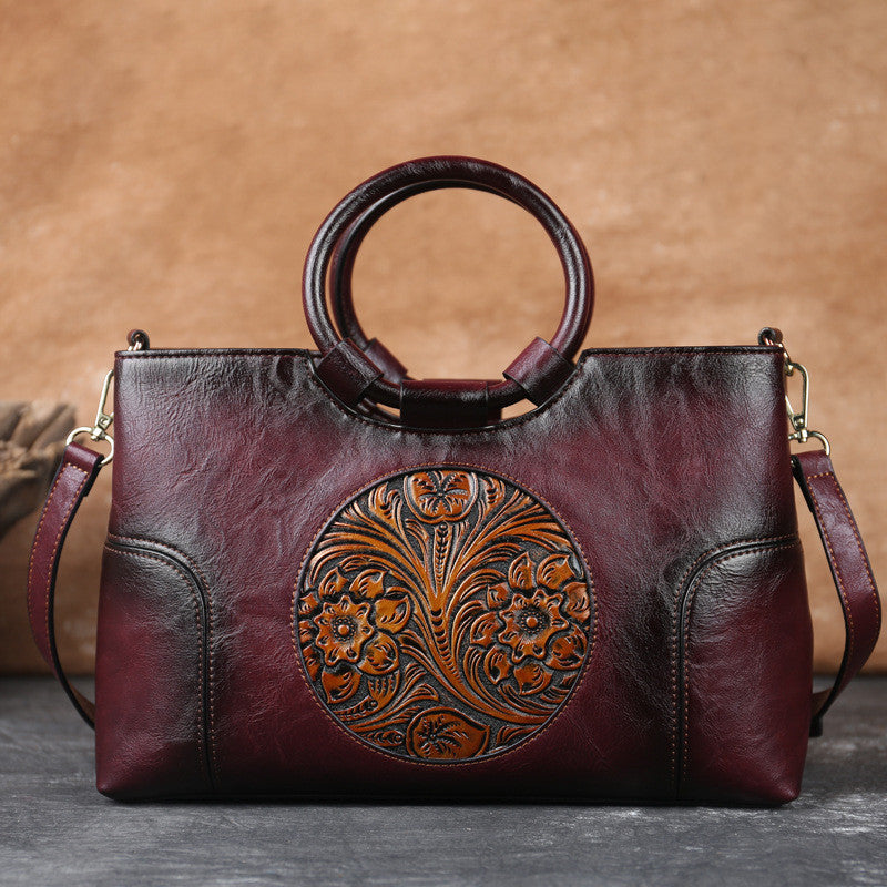 Handbag with one shoulder slant cross bag