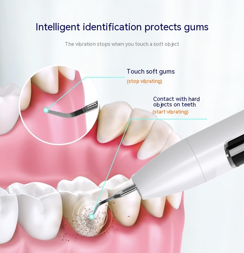 Visual Household Frequency Tracking Ultrasonic Dental Cleaner