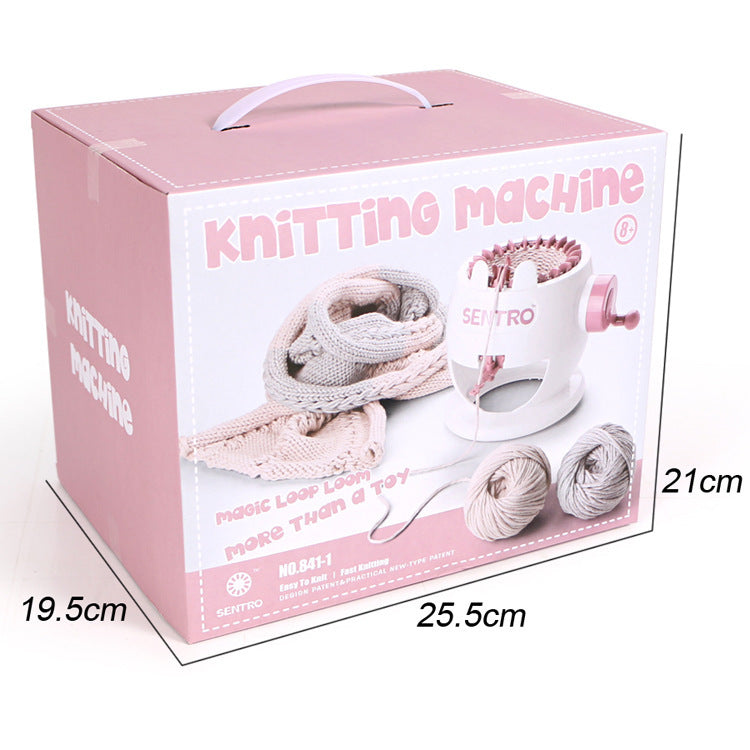 Wool knitting machine