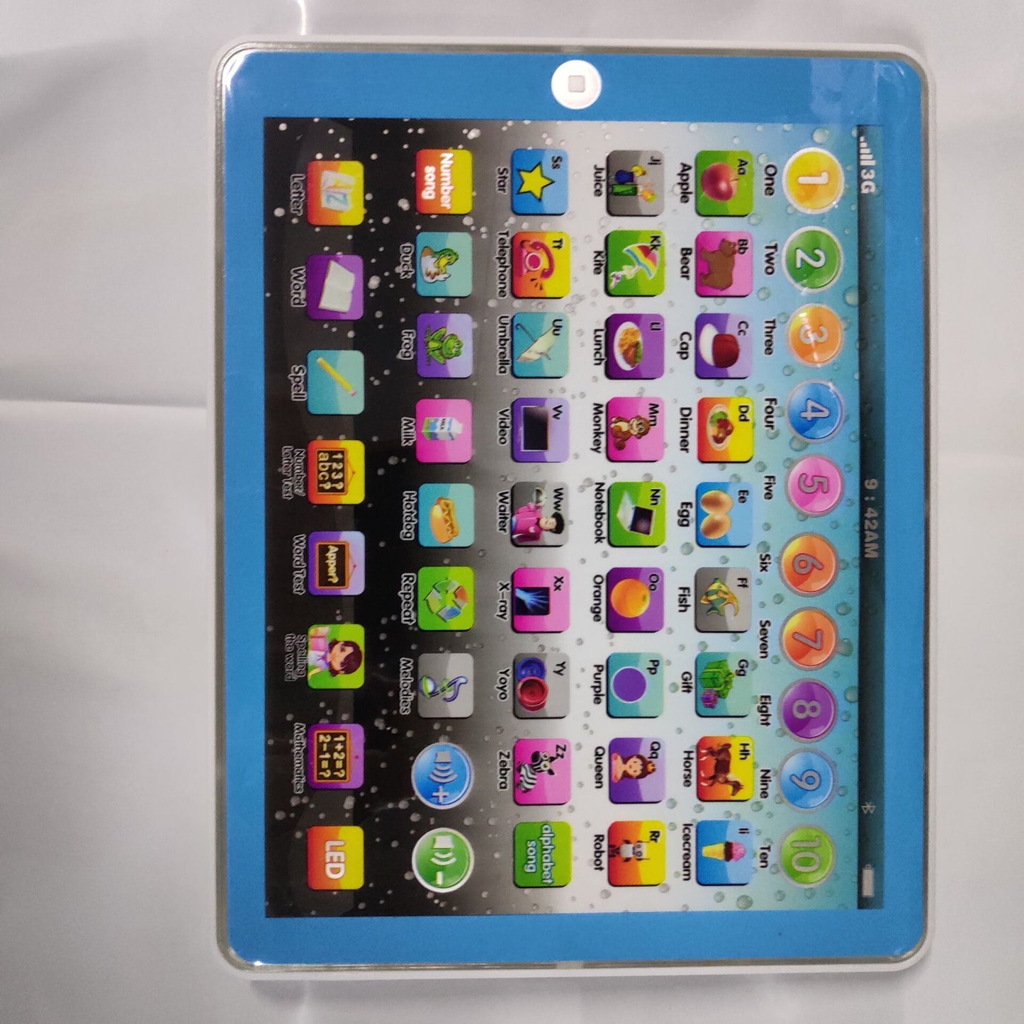 English Tablet Learning Machine Early Education Puzzle Story Machine