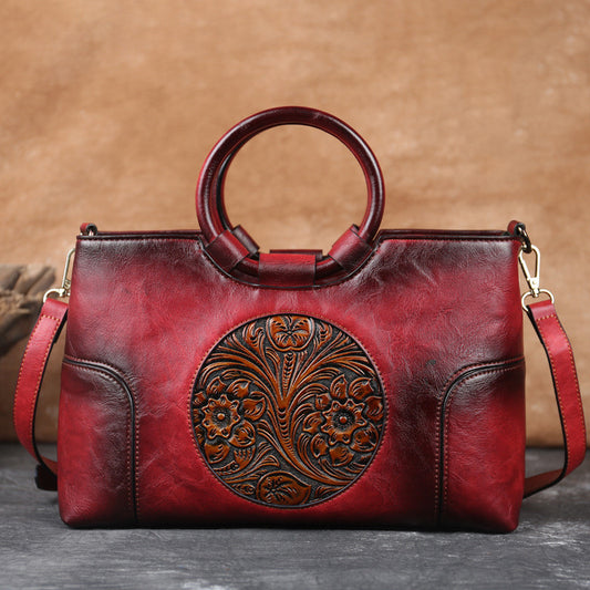 Handbag with one shoulder slant cross bag