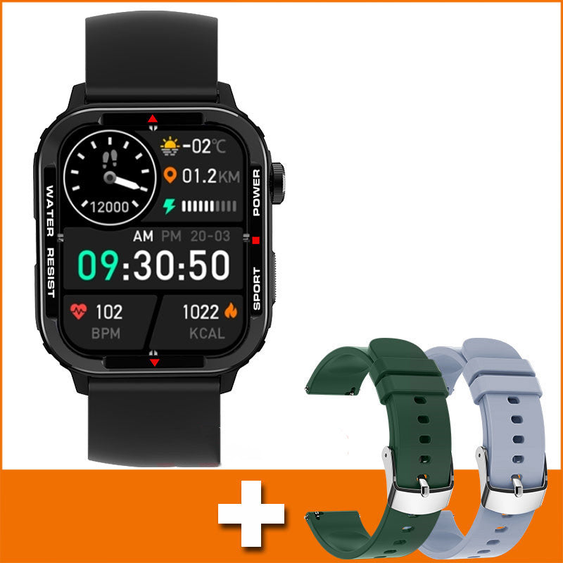 Bluetooth Sports Smartwatch Blood Pressure Blood Oxygen Monitoring Emko Lux