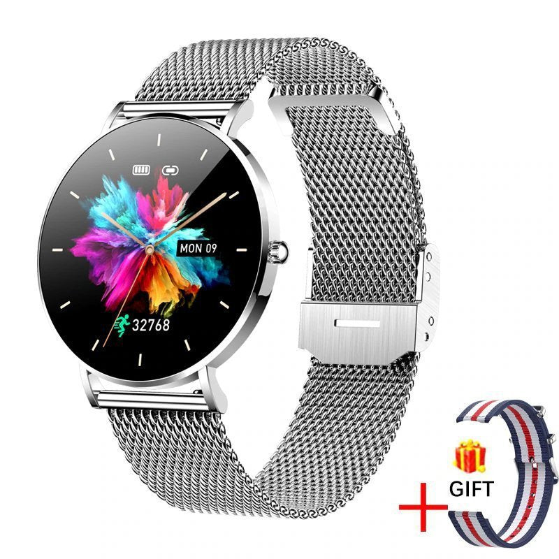 T8 Women's Thin Smart Call Watch Heart Rate And Blood Pressure Monitoring Emko Lux