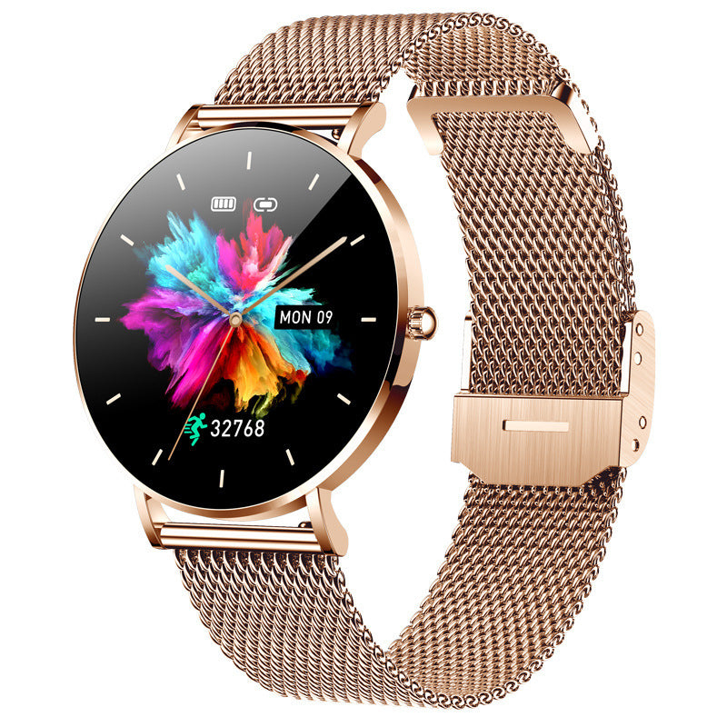 T8 Women's Thin Smart Call Watch Heart Rate And Blood Pressure Monitoring Emko Lux