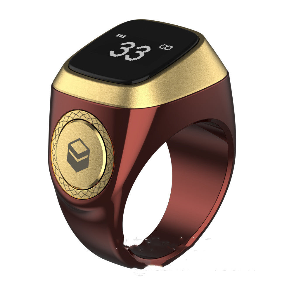 World's First Muslim Smart Ring With Tasbih Beads Function Emko Lux