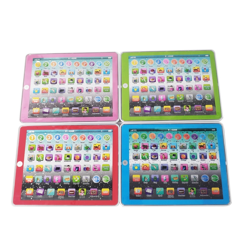 English Tablet Learning Machine Early Education Puzzle Story Machine