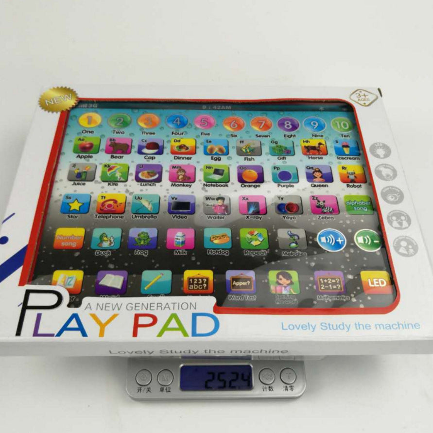 English Tablet Learning Machine Early Education Puzzle Story Machine